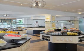 Ristorante Buffet Blancafort con cucina a la vista
