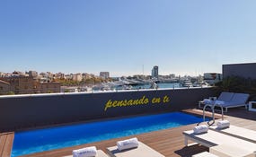 Mare Nostrum Terrace with Port Vell views