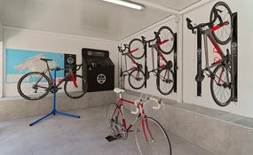 Instalação de armazenamento de bicicleta (novo!)
