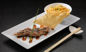 Elaborate gastronomy at the Teppanyaki Restaurant