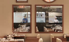 Restaurante italiano a la carta Specchio Magico