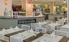 Restaurant buffet Tarraco avec cuisine à la vue
