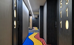 Detail of the corridor
