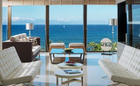 Privilege Lounge mit Blick aufs Meer (neue!)