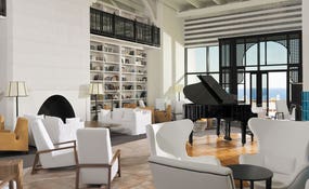Zona de piano e leitura no Lobby (novo)